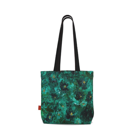 Green Flowers 001 — Artful Tote (Everyday Edition)