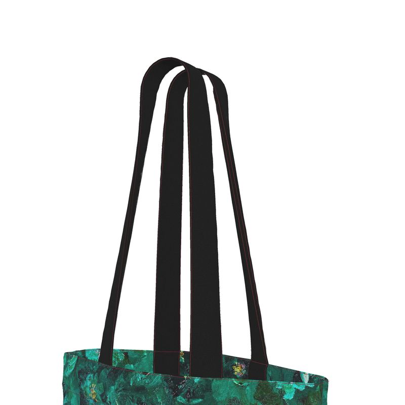 Green Flowers 001 — Artful Tote (Everyday Edition)