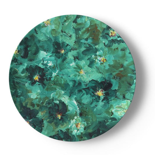 The Green Flowers 001 - Collector Plates