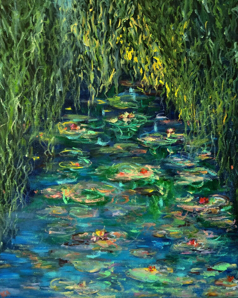 "Plenty of Waterlilies to Paint in Florida" Series