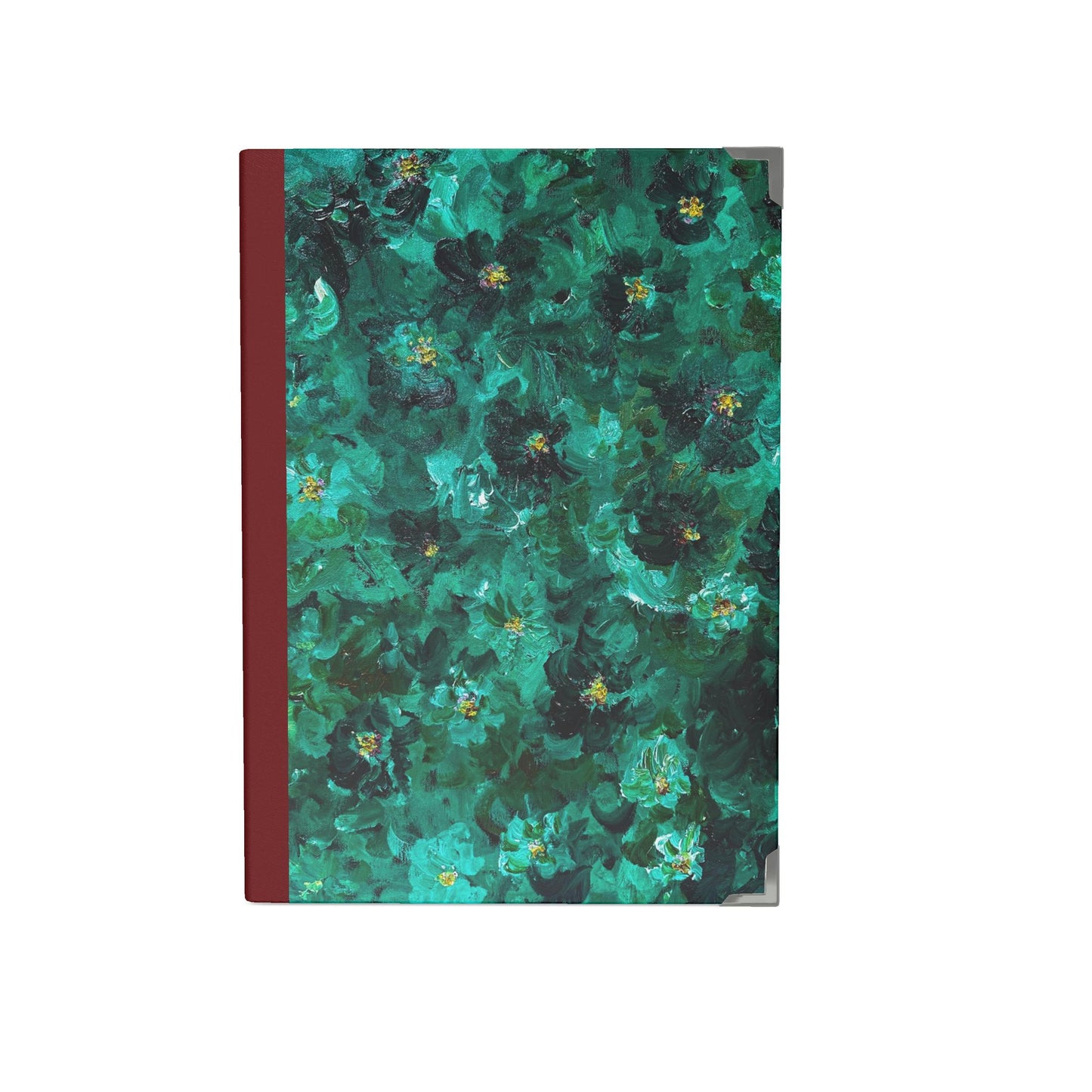 Green Flowers 001 — 2026 Artful Diary
