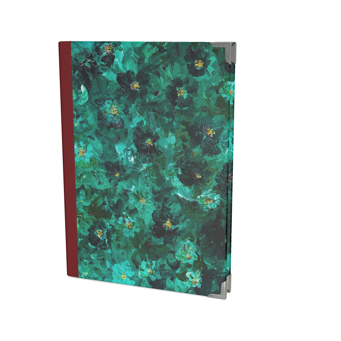 Green Flowers 001 — 2026 Artful Diary