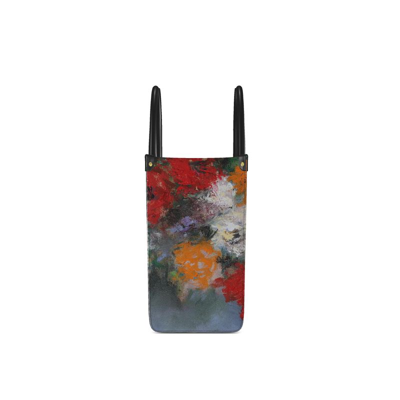 The Bloom 002 - Medium Leather book tote